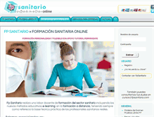 Tablet Screenshot of fpsanitario.com